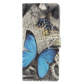 Samsung Galaxy A9 Butterfly Case Sininen