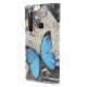 Samsung Galaxy A9 Butterfly Case Sininen