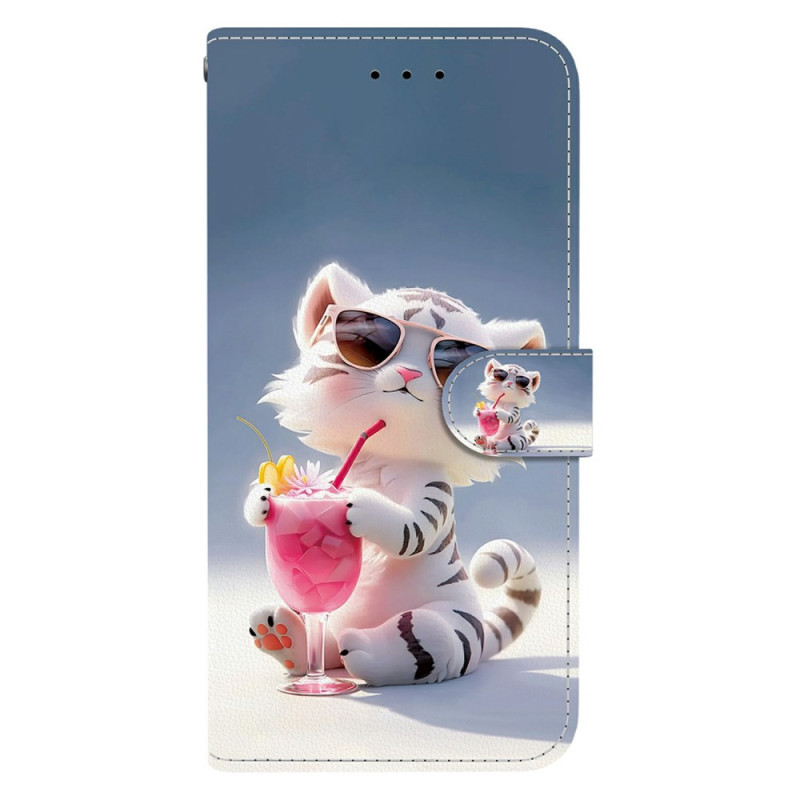 Moto G15 Tiger Cartoon Suojakuori
