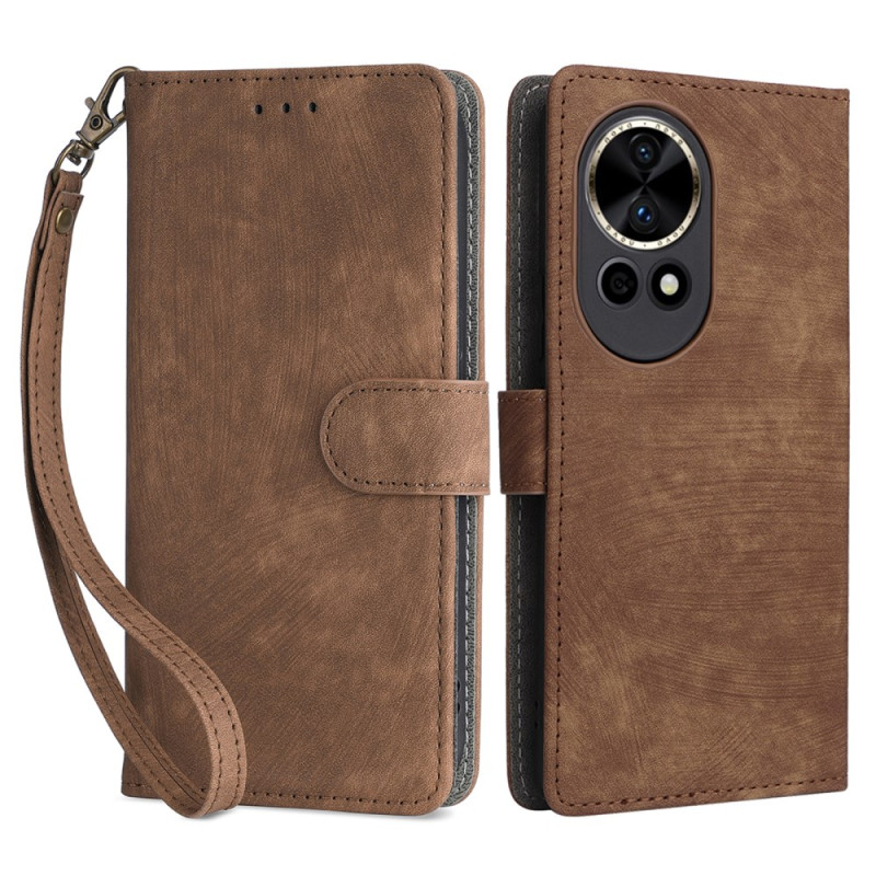 Kansi Huawei Nova 13 5G Lompakko Mokkanahka vaikutus RFID