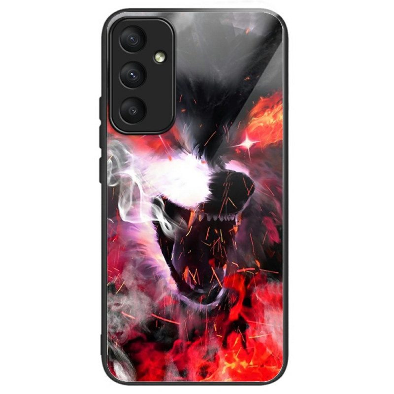 Coque Samsung Galaxy A36 5G Verre Trempé Loup de Feu