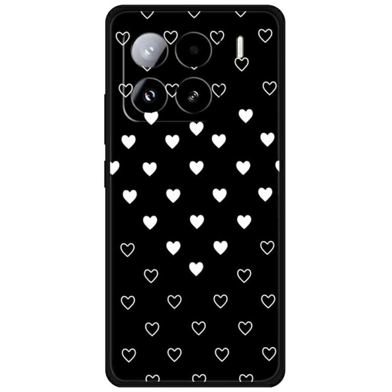 Xiaomi 15 Pro White Hearts Suojakuori
