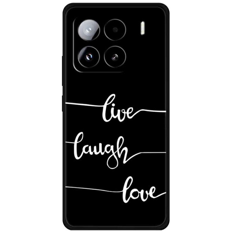 TPU Suojakuori
 Painettu Shockproof Xiaomi 15 Pro - Live Laugh Love - Live Laugh Love