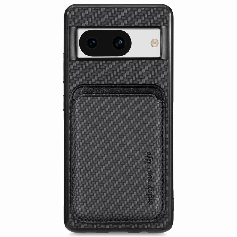 Google Pixel 8A Carbon Fibre Suojakuori
 Irrotettava kortinpidin