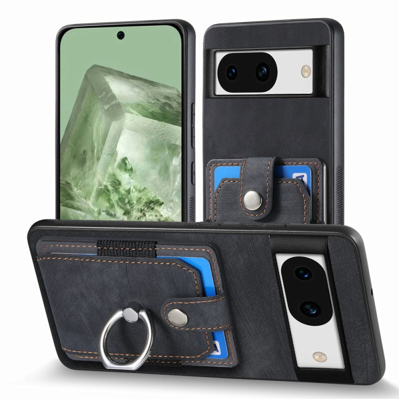 Google Pixel 8A Suojakuori
 Multi-Card Holder rengas