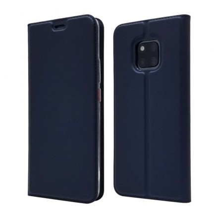 Flip Cover Huawei Mate 20 Pro Nahka Effect Card Kotelo