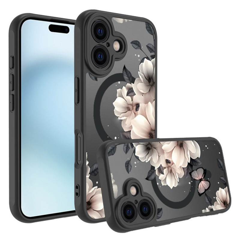 Suojakuori
 iPhone 16 Perhonen ja kukkia design
