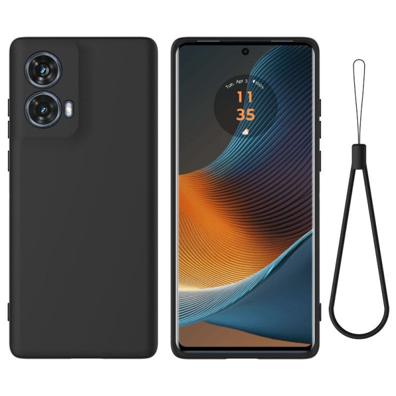 Moto G85 5G Liquid Silikoni hihnan suojakuori
