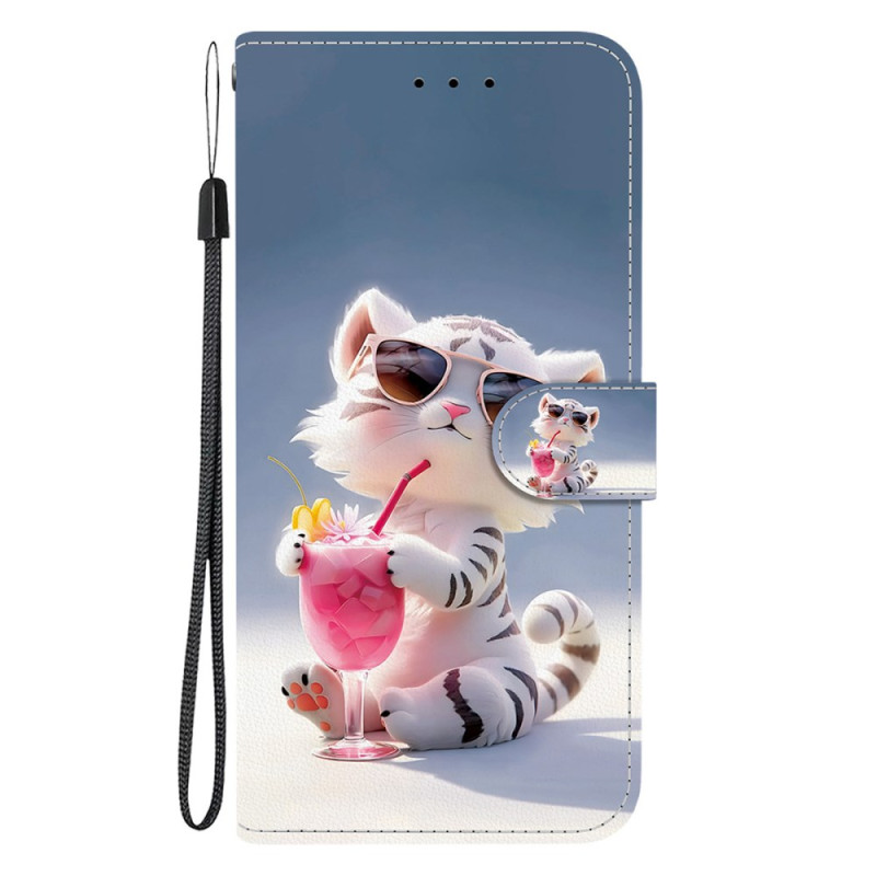 Moto G55 5G Tiger Cartoon Suojakuori
