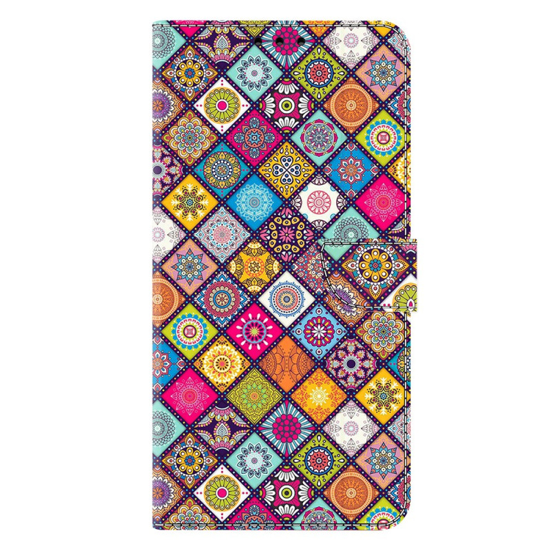 Moto G55 5G Patchwork suojakuori
