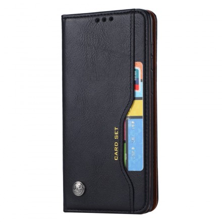 Flip Cover Samsung Galaxy A9 keinonahkainen korttikotelo