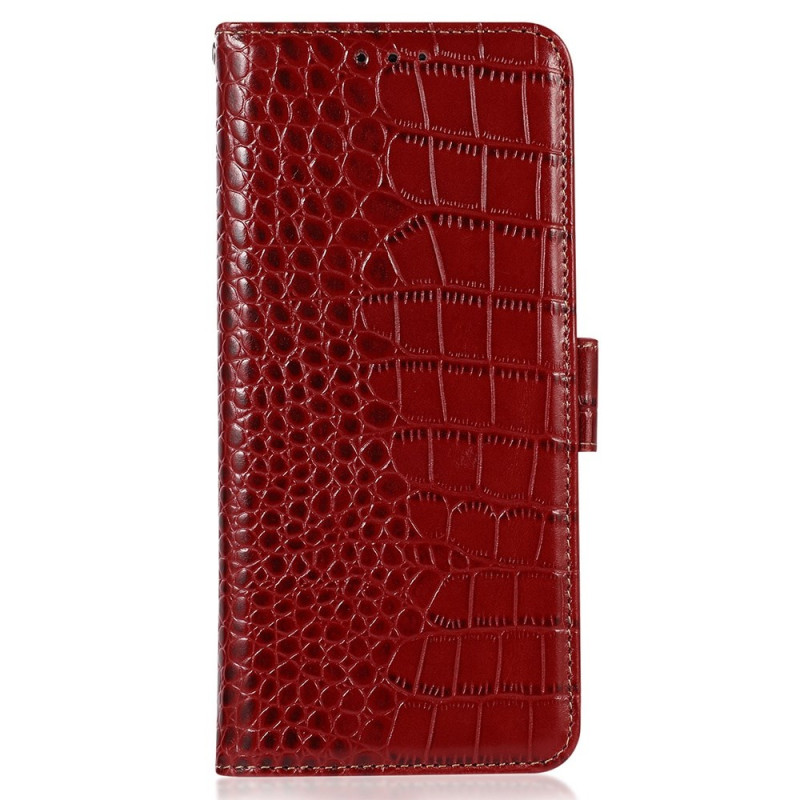 Moto G35 5G Suojakuori
 krokotiili tekstuuri nahka