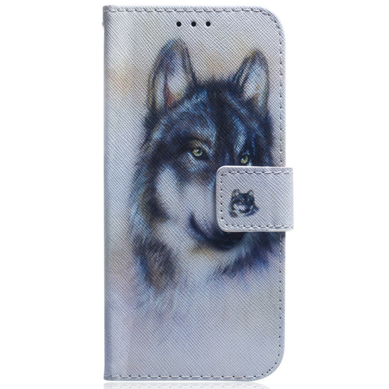 Realme C75 Akvarelli Wolf Suojakuori
