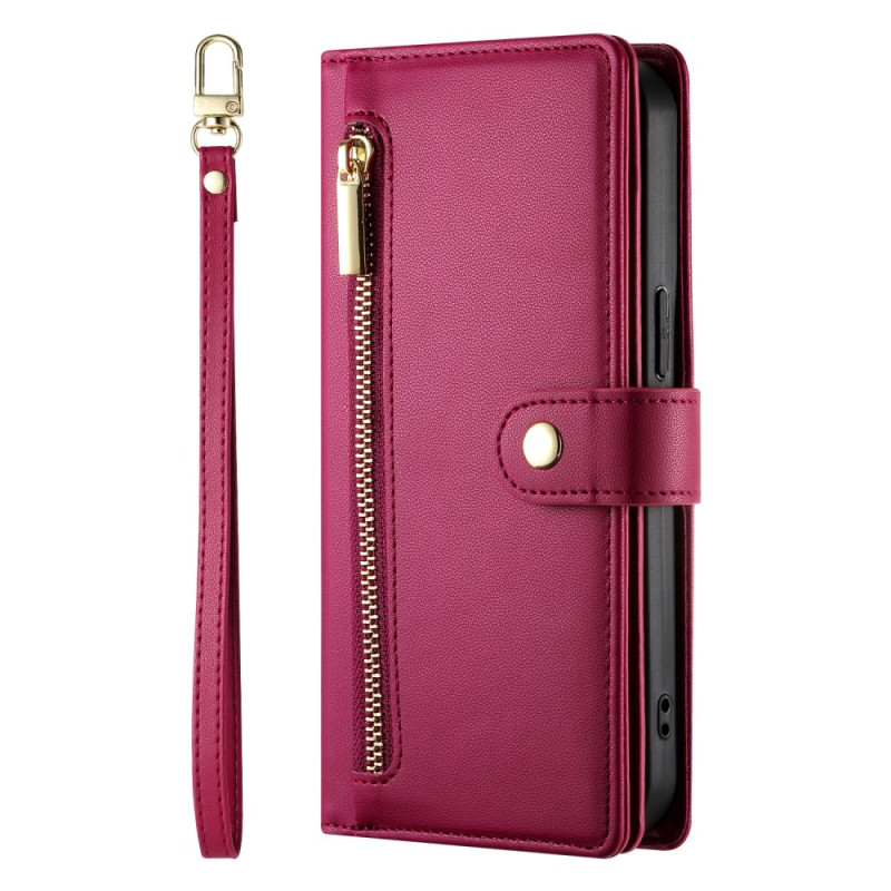 Housse Samsung Galaxy M35 5G Pochette Zippée et Sangles