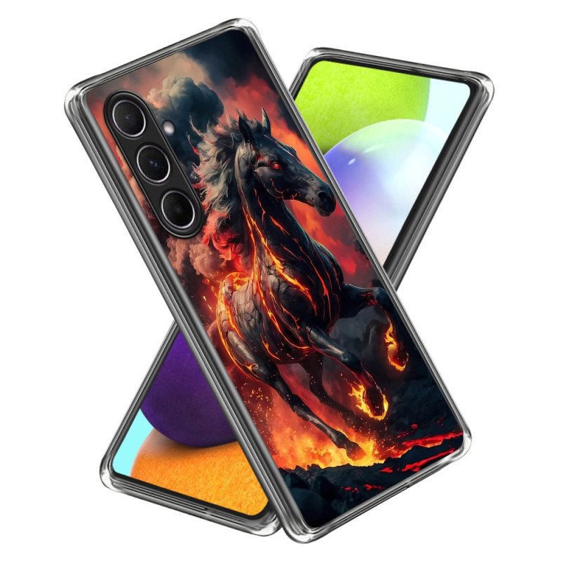 Samsung Galaxy A56 5G Fire Horse Suojakuori
