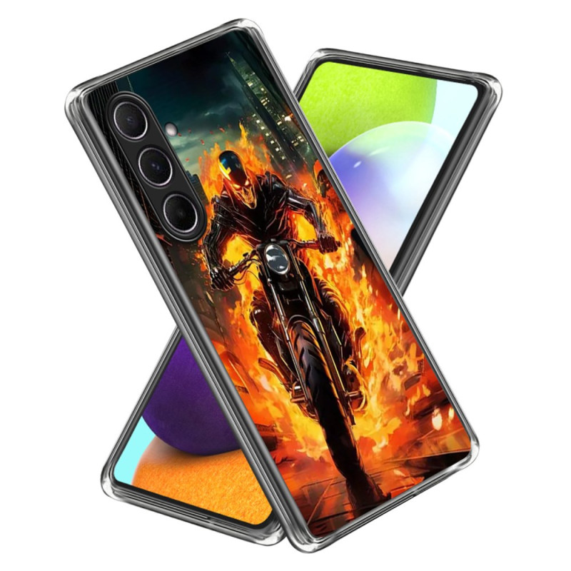 Samsung Galaxy A56 5G Knight of Flame Suojakuori
