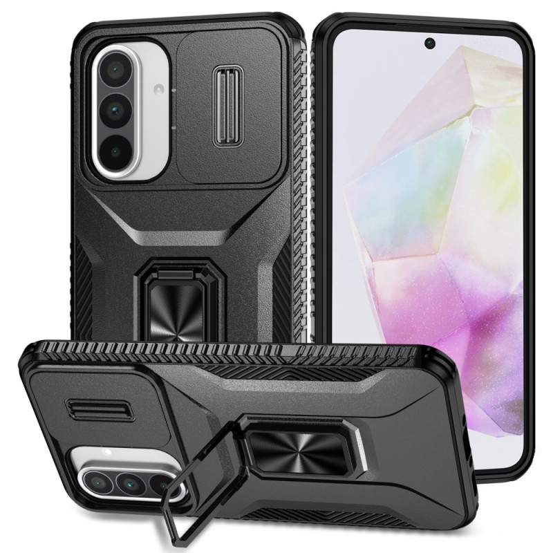 Samsung Galaxy A56 5G Camshield suojakuori
jalustan kanssa