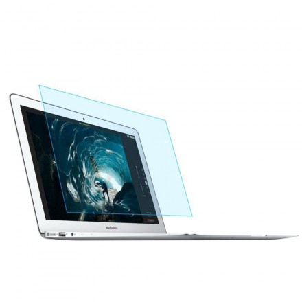 Karkaistua lasia MacBook Air 13" (2018) -puhelimen suojaksi.