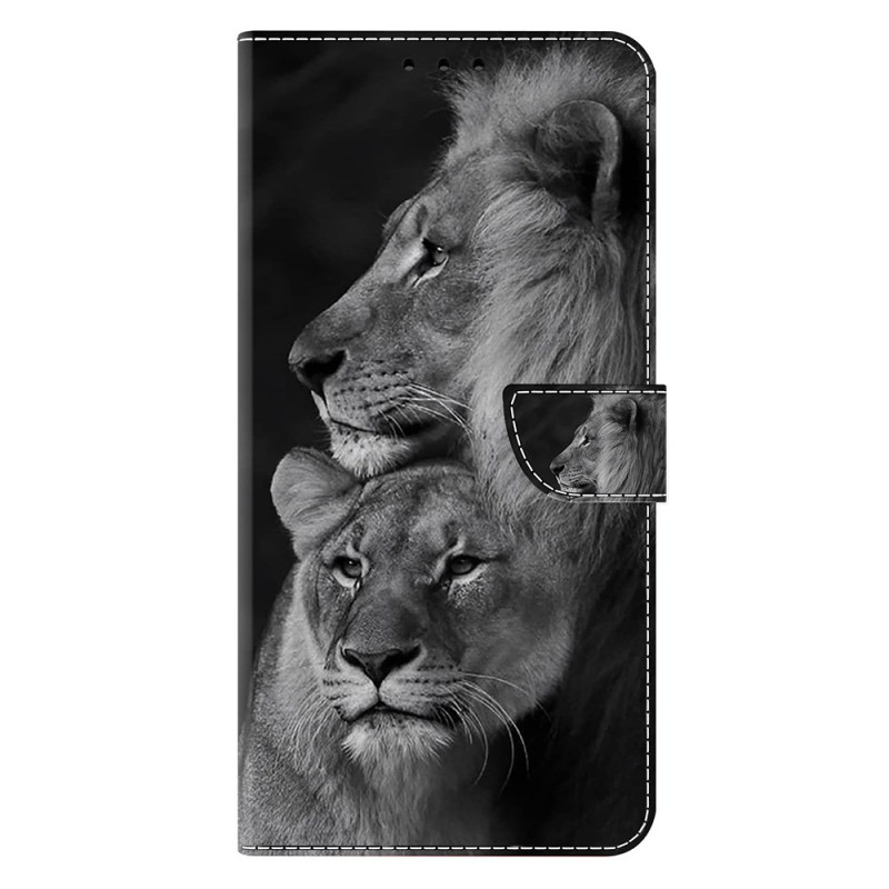 Housse Honor Magic 7 Pro 5G Couple de Lions