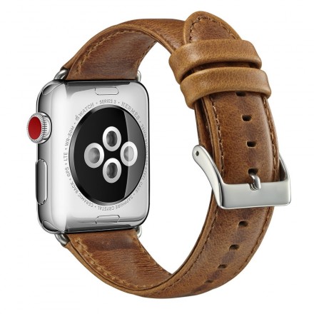 Apple Watch 40/38 mm aitoa nahkaa vintage-tyyliin