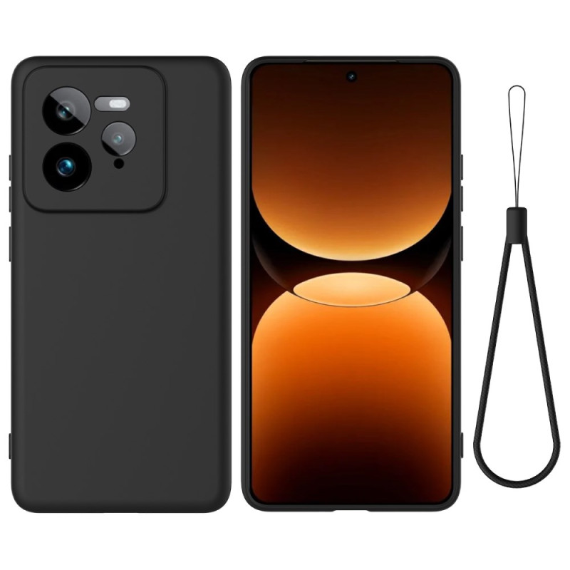 Coque Realme GT 7 Pro 5G Silicone Liquide à Lanière