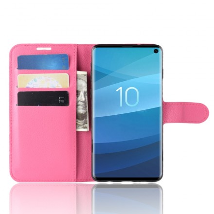 Samsung Galaxy S10 Retro keinonahkakotelo Samsung Galaxy S10 Retro keinonahkakotelo