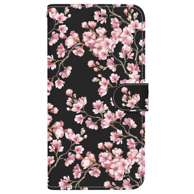 Housse Moto G Power (2025) Fleurs de Prunier