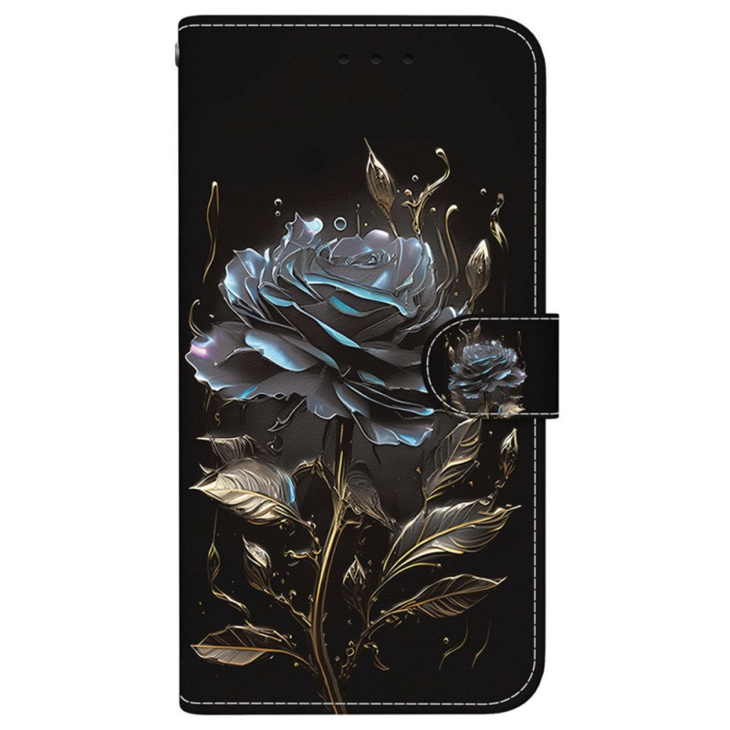 Housse Moto G Power (2025) Rose noire