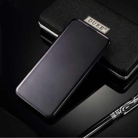 Näytä kansi Samsung Galaxy S10 Lite Peili ja nahkatehoste