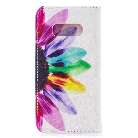 Samsung Galaxy S10 Lite akvarelli kukka kotelo