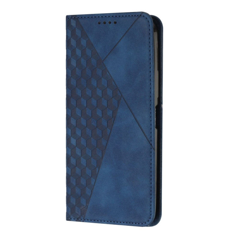 Flip Cover Motorola Edge 60 Fusion Motif Gaufré
