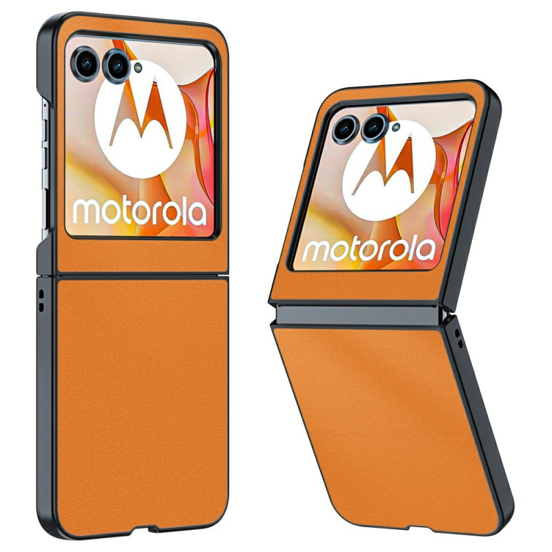 Kansi Motorola Razr 60 Ultra Fine Leather Effect -nahkaverhoilu