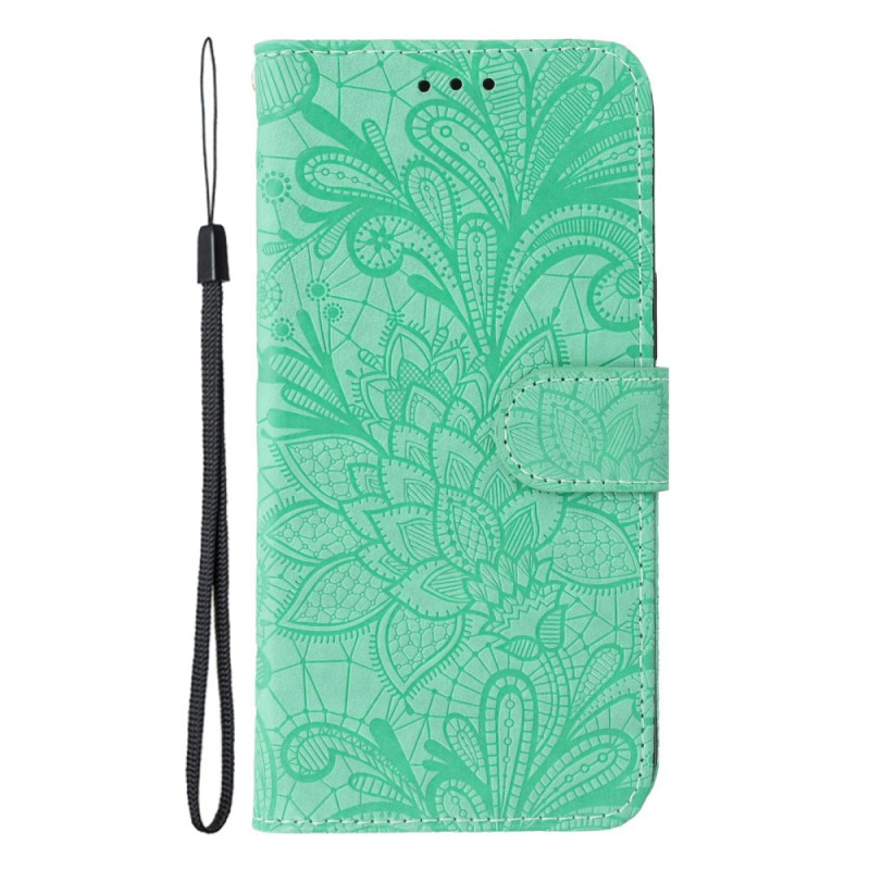 Nothing Phone (3a) Pro kukkakuvioitu Lace Cover -puhelimen kukkakuori