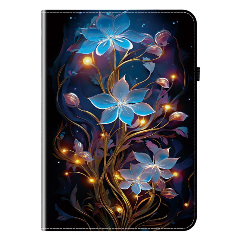 Samsung Galaxy Tab S10 Plus / S9 FE Plus / S9 Plus valaisevat kukat Suojakuori