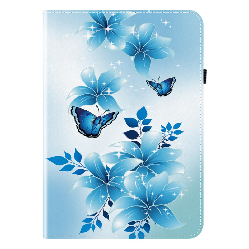Samsung Galaxy Tab S10 Plus / S9 FE Plus / S9 Plus Suojakuori
Sininen Perhonen muotoilu