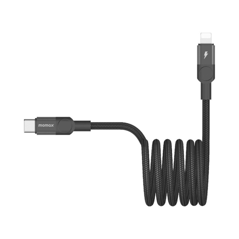 Mag.Link MOMAX USB-C ja Lightning 1m magneettikaapeli