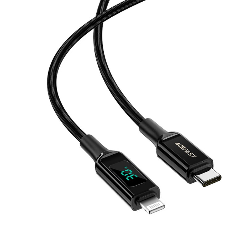 ACEFAST USB-C Lightning lataus- ja datakaapeli - 1.2m