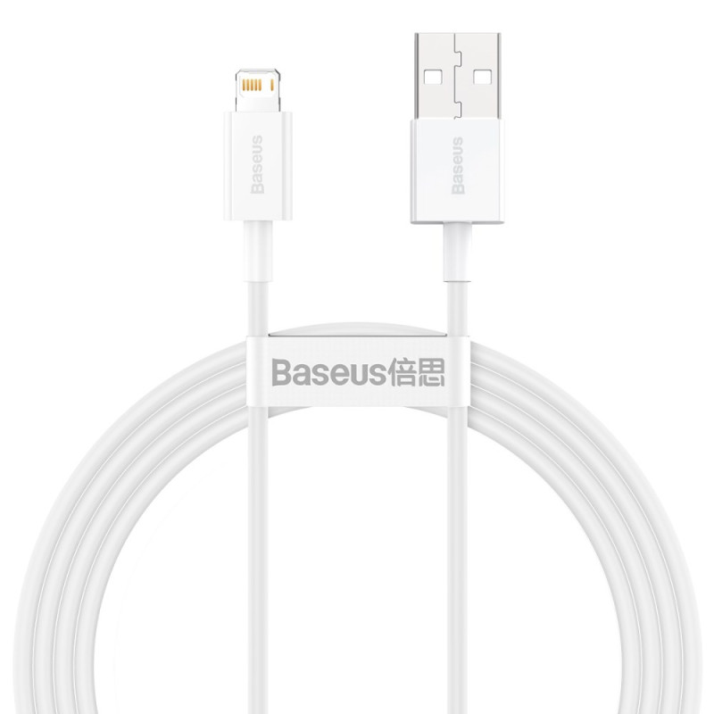 Baseus Superior Series USB to iP 2.4A pikalataus- ja datakaapeli - 1.5m