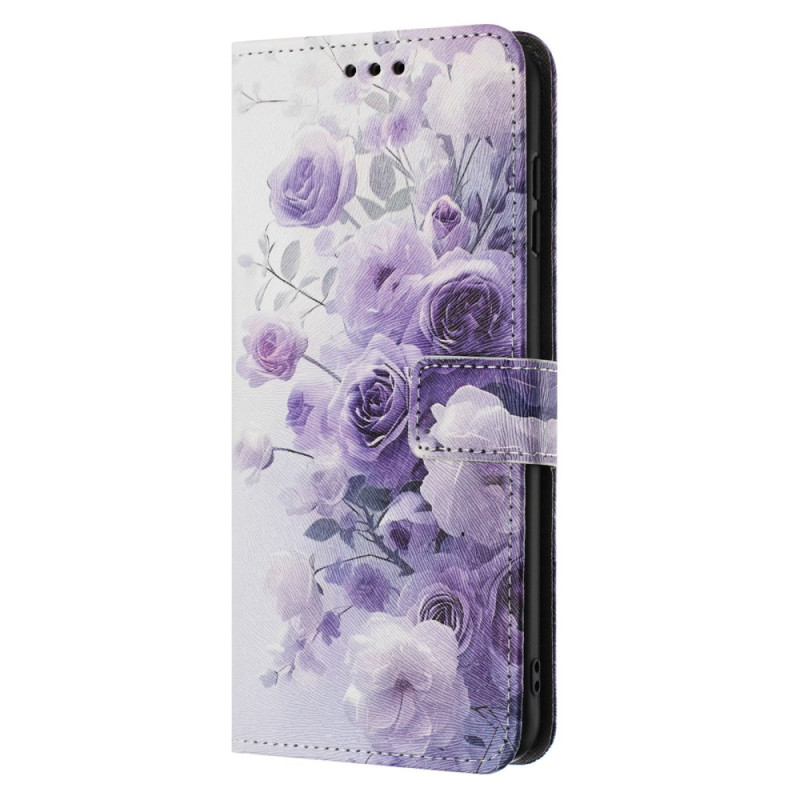 Kansi Poco C71 Purppuranpunaiset ruusut