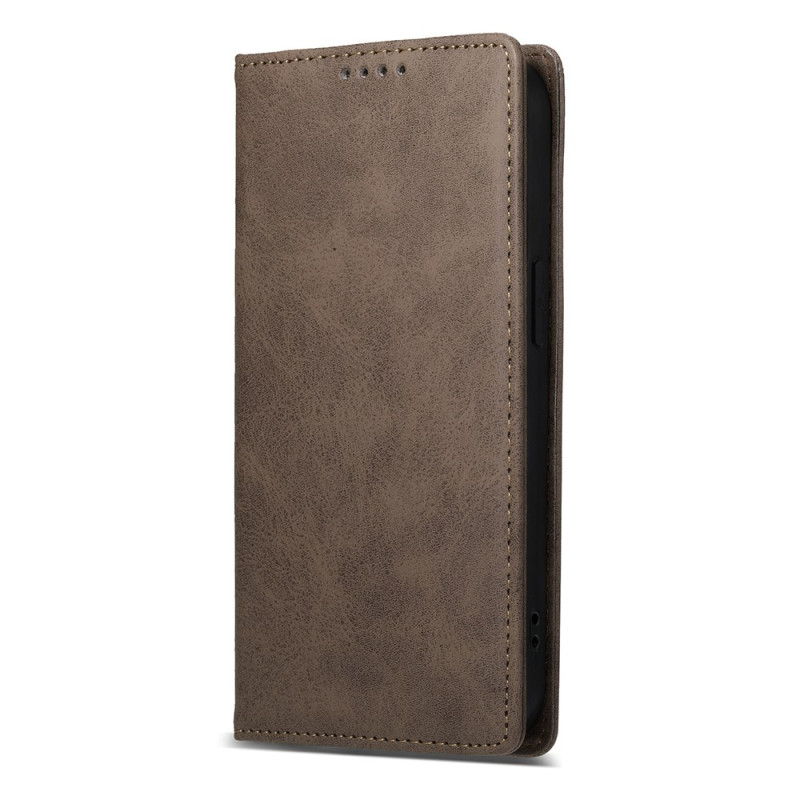 Flip Cover Poco C71 Faux Tan Nahka