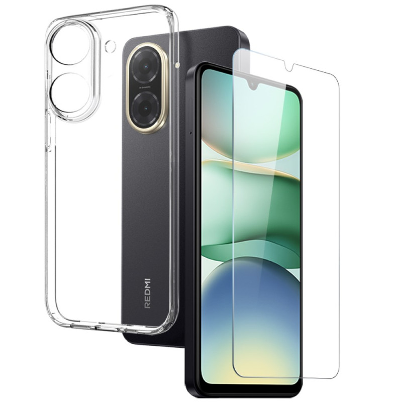 Xiaomi Redmi A5 4G läpinäkyvä suojakuori
, jossa on näytönsuojus