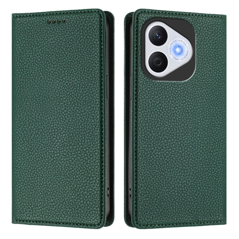 Flip Cove rHonor 400 Lite keinonahka Lychee