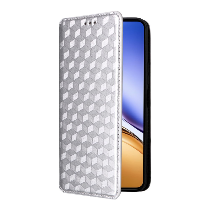 Flip Cover Realme 14 5G / 14T 5G 3D-rombit