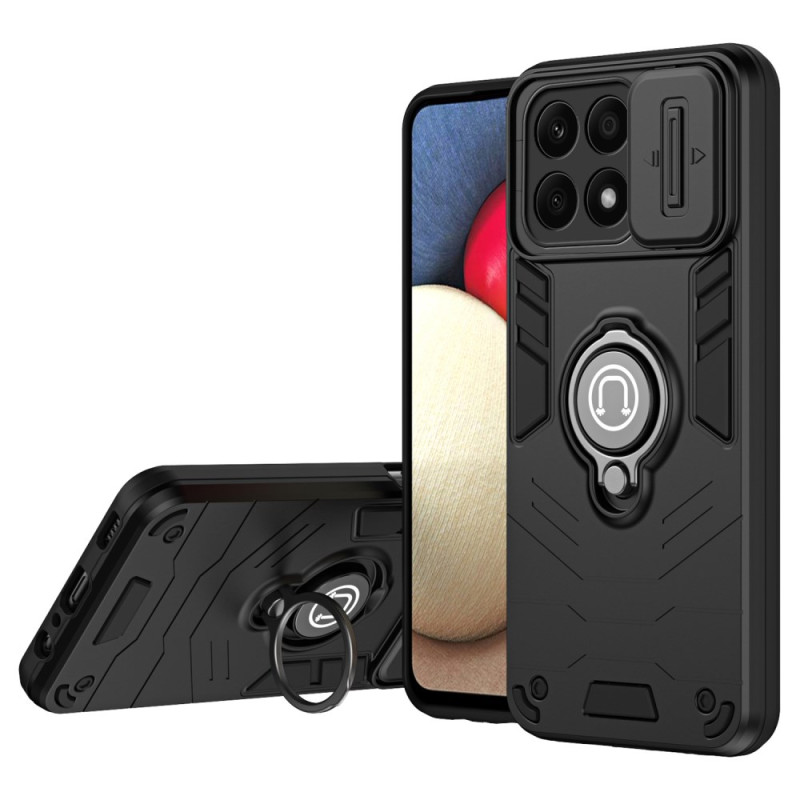Honor X8b Objektiivikotelo Liukuva objektiivin suojus ja kiinnitysrengas