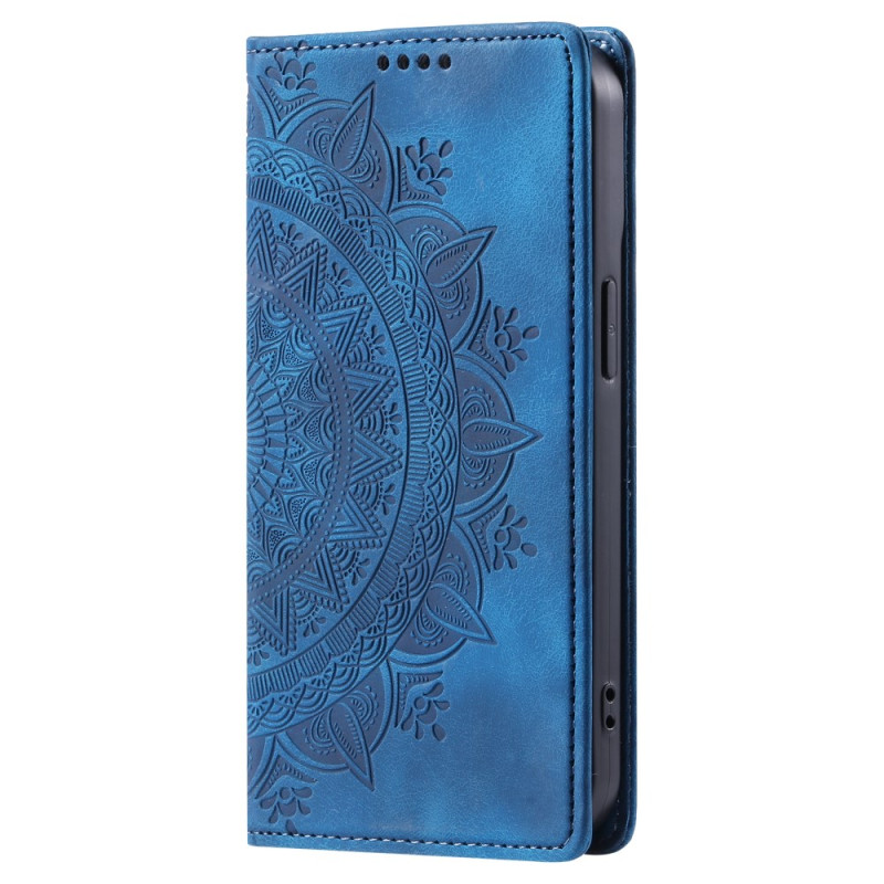 Flip Cover Honor X8b Mokkanahka Effect Mandala