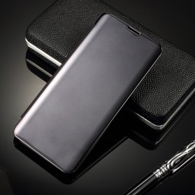 Näytä kansi Samsung Galaxy S10 Plus peili ja Simiii Nahka