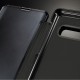 Näytä kansi Samsung Galaxy S10 Plus peili ja Simiii Nahka