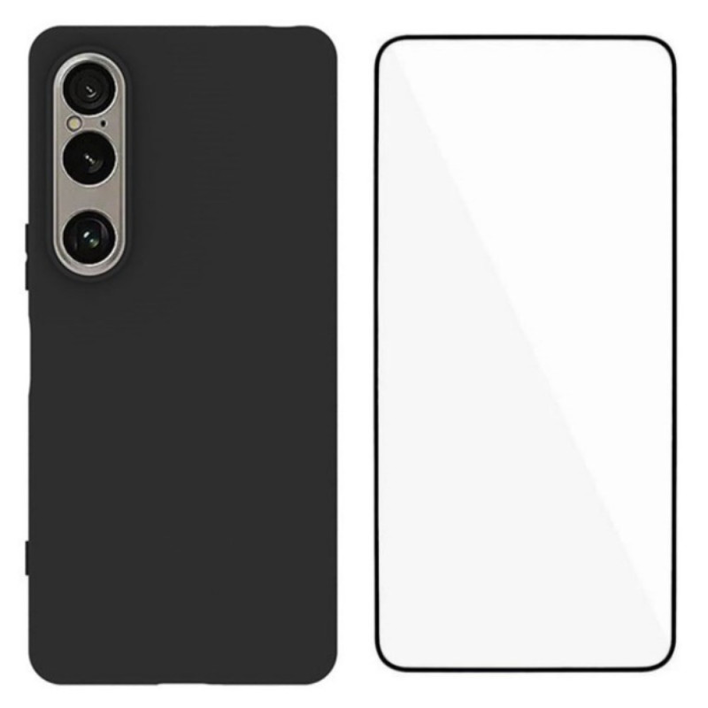 Sony Xperia 1 VII Silikoni suojakotelo
 näytönsuoja WANLONFENG