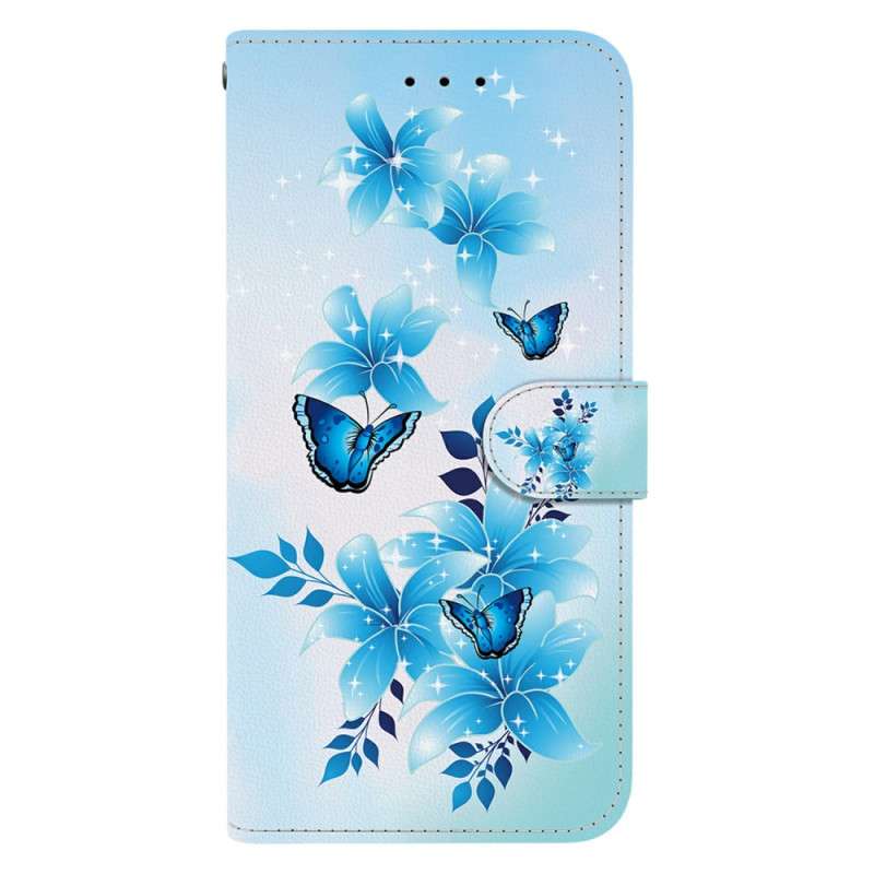 Suojus Motorola Edge 60 / 60 Fusion Motif Sininen