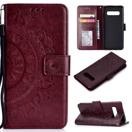 Samsung Galaxy S10 Plus tapauksessa Mandala Sun